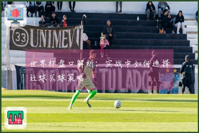 世界杯盘口解析：实战中如何选择让球买球策略